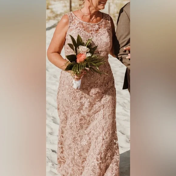 Alex Evenings | Dresses | Alex Evenings Floral Embroidered Evening Gown |  Poshmark